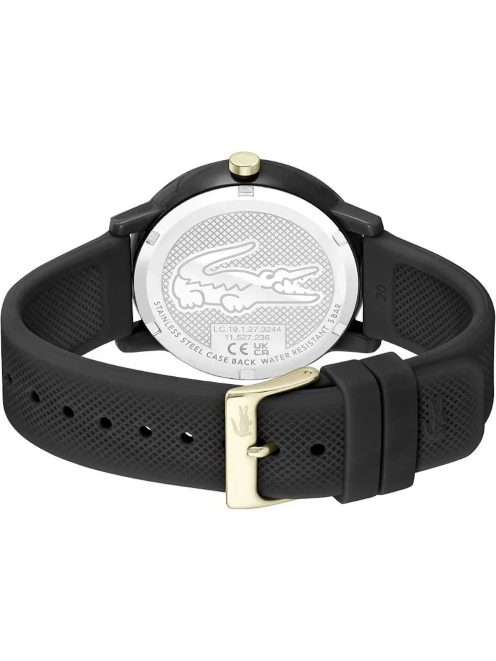 Men's Black Gold Case Quartz Premium Sporty Fashion Timepiece Dress Wrist Watch